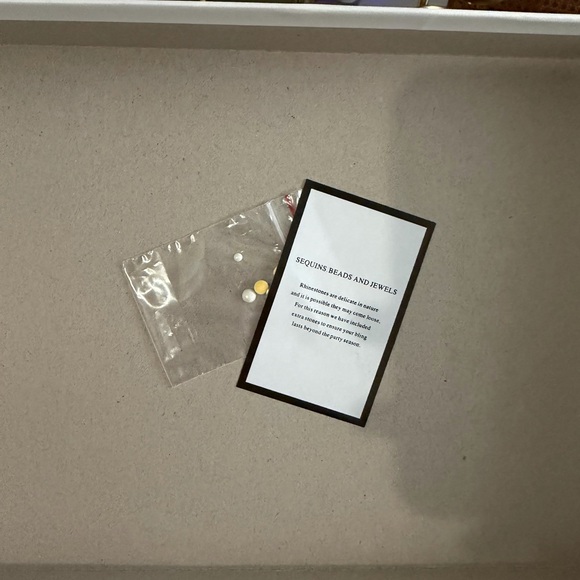 Betsey Johnson Pearl Embellished White Sandals - Picture 4 of 10